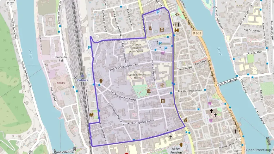 Appartement 60 m² deux pieces à vendre à Cahors