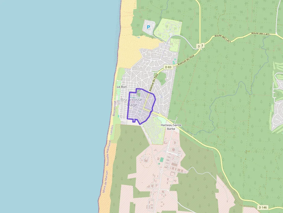 Appartement 98 m² trois pièces à vendre à Biscarrosse