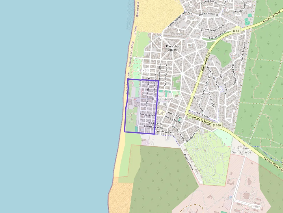 Appartement 50 m² deux pieces à vendre à Biscarrosse