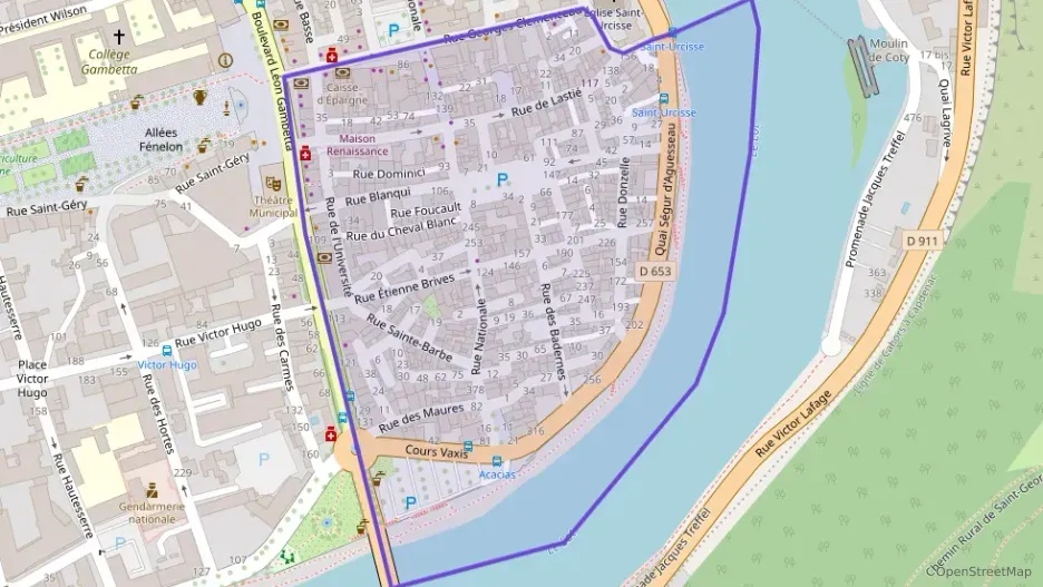 Appartement 51 m² trois pièces à vendre à Cahors