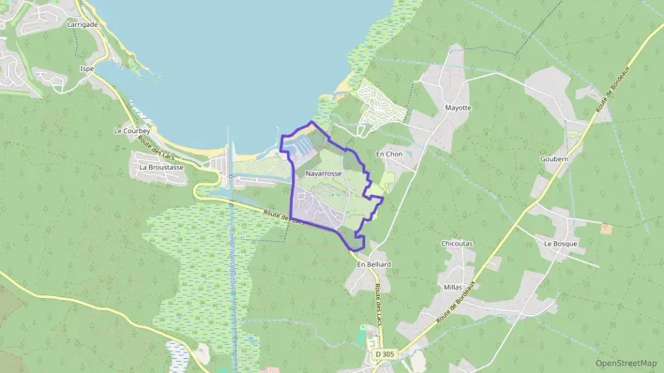 Appartement 60 m² trois pièces à vendre à Biscarrosse