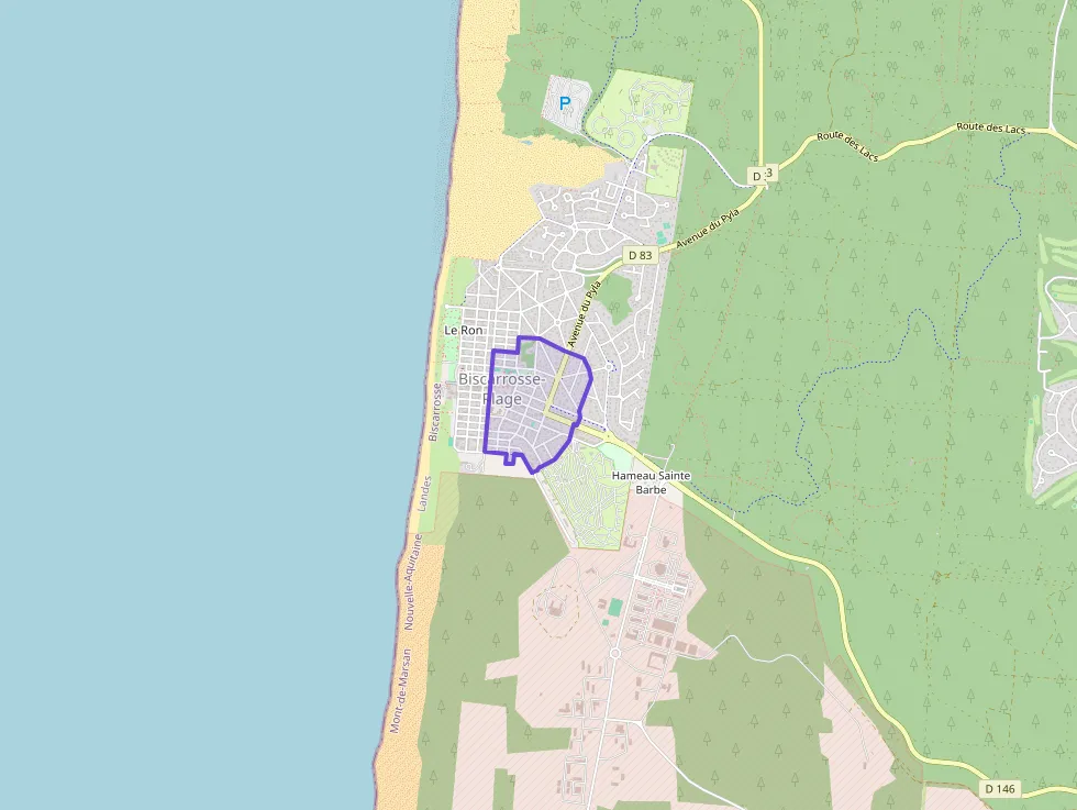 Appartement 39 m² deux pieces à vendre à Biscarrosse