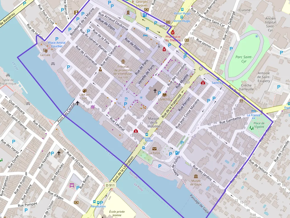 Appartement 65 m² deux pieces à vendre à Villeneuve-sur-Lot