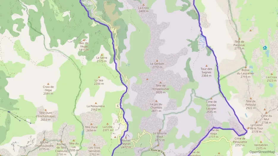 Appartement 62 m² deux pieces à vendre à Jausiers