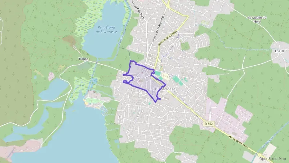 Appartement 70 m² quatre pièces à vendre à Biscarrosse