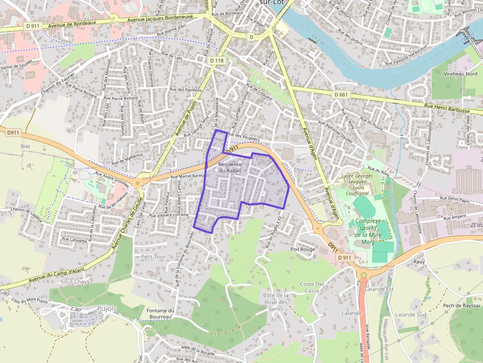 Appartement 56 m² trois pièces à vendre à Villeneuve-sur-Lot