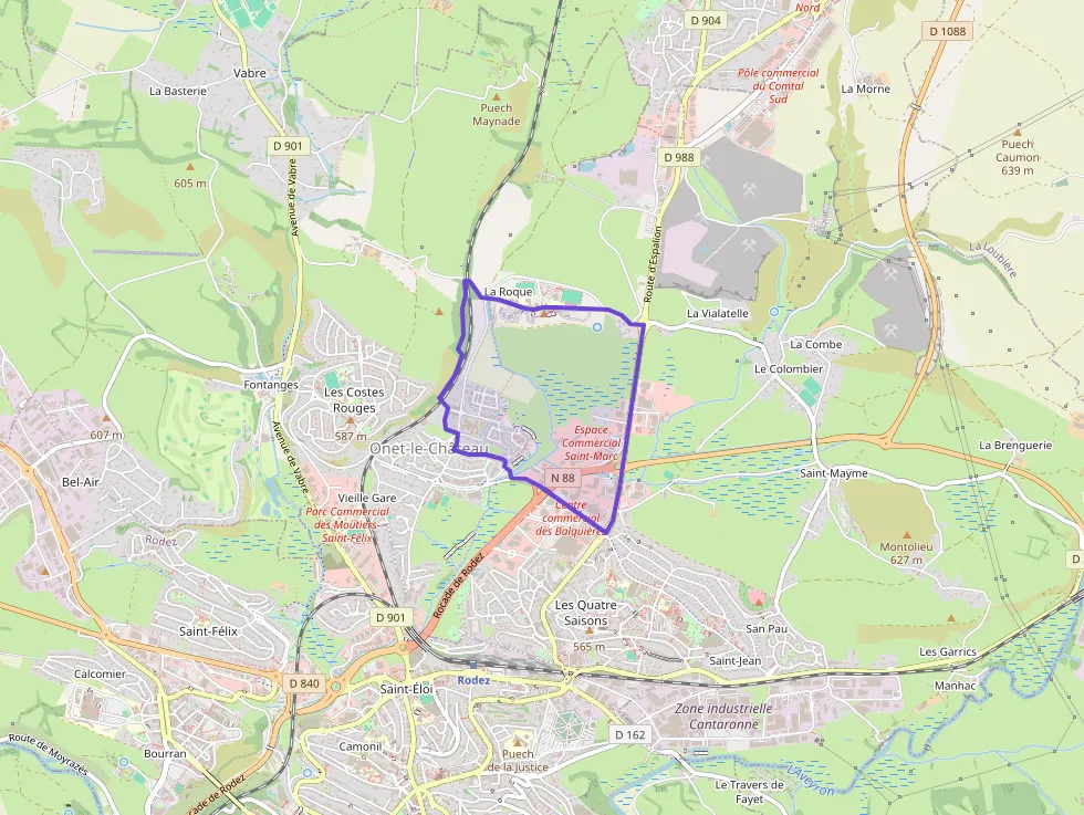 Appartement 46 m² deux pieces à vendre à Onet-le-Château