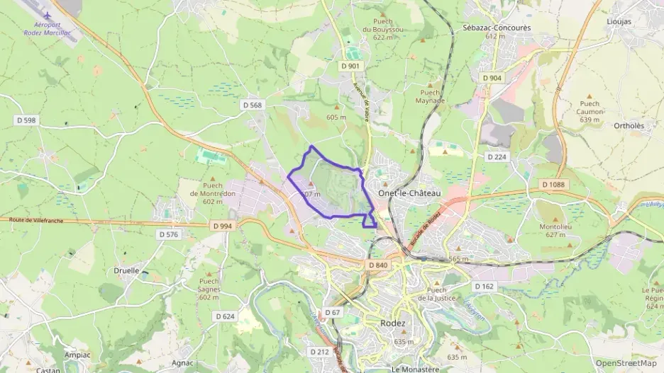 Appartement 49 m² deux pieces à vendre à Onet-le-Château
