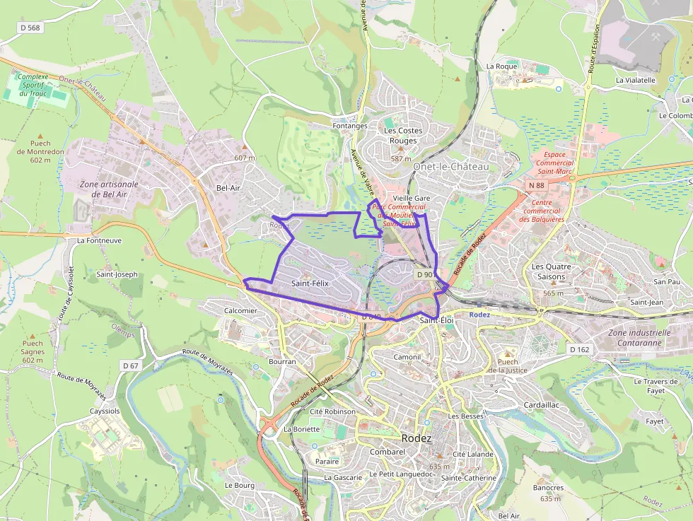 Appartement 118 m² trois pièces à vendre à Rodez