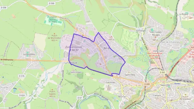 Appartement 40 m² deux pieces à vendre à Rodez