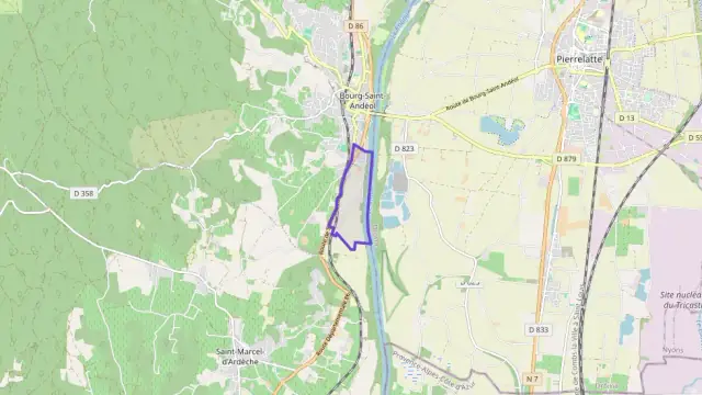 Appartement 62 m² trois pièces à vendre à Bourg-Saint-Andéol