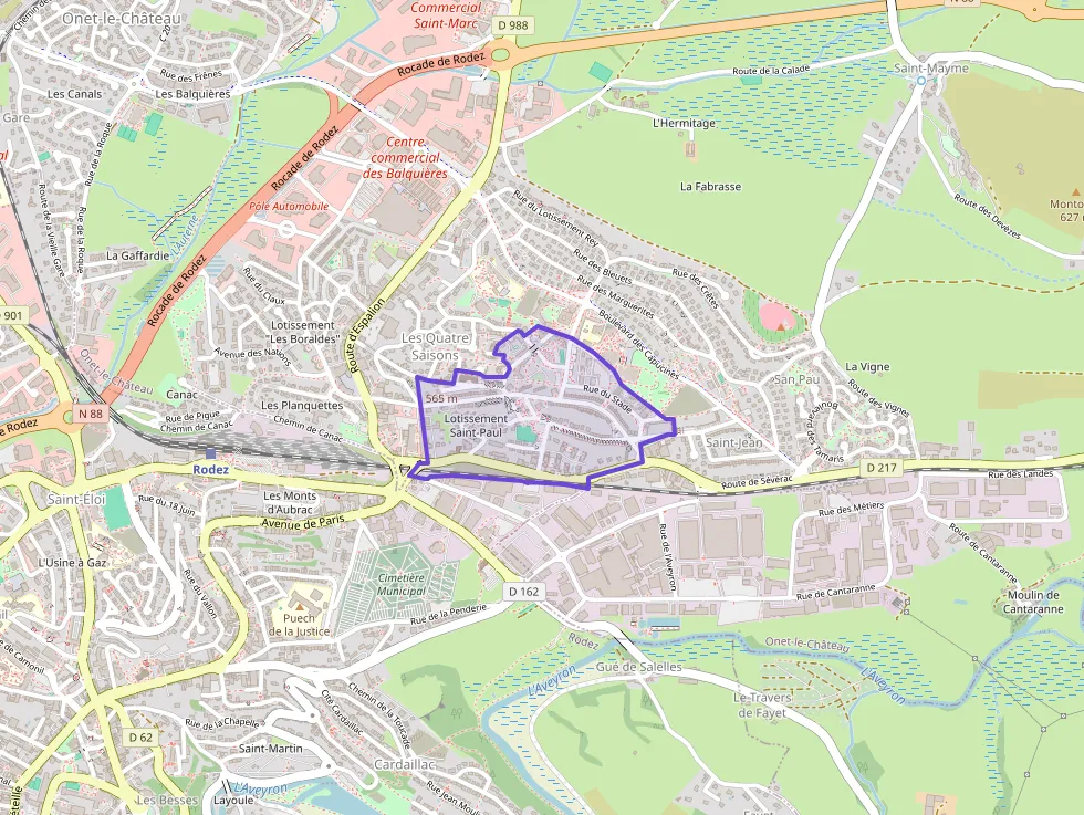 Appartement 44 m² deux pieces à vendre à Onet-le-Château