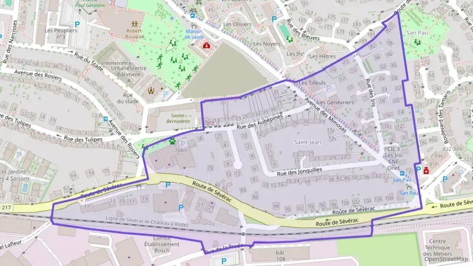 Appartement 80 m² quatre pièces à vendre à Onet-le-Château