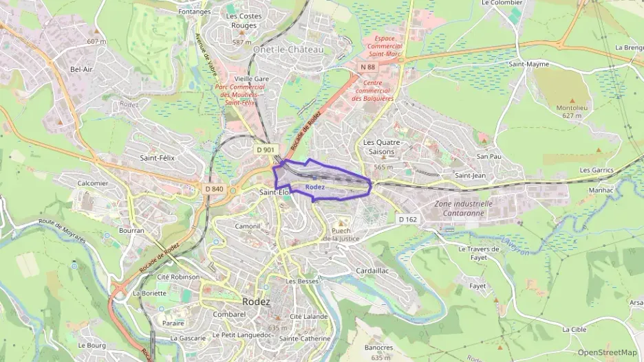 Appartement 47 m² deux pieces à vendre à Rodez