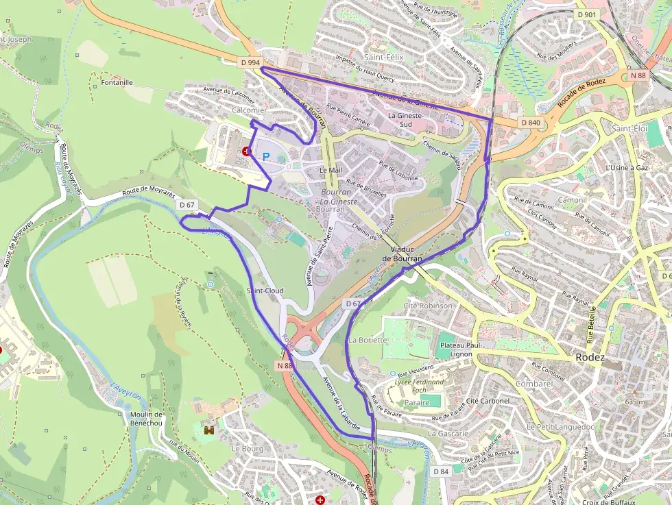 Appartement 43 m² deux pieces à vendre à Rodez