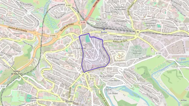 Appartement 80 m² deux pieces à vendre à Rodez