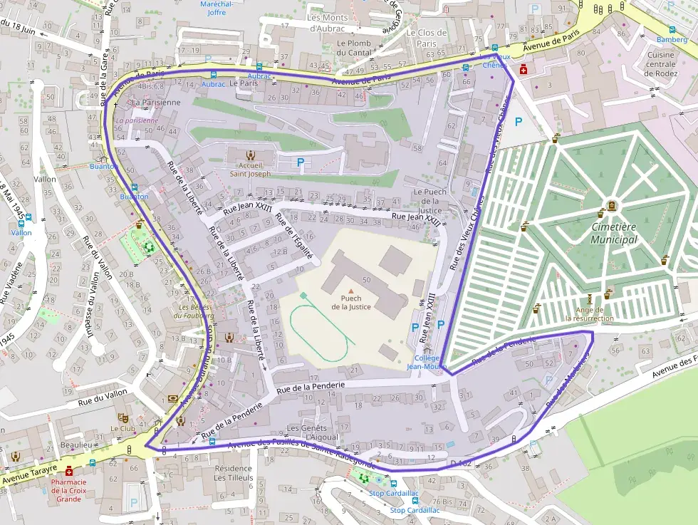 Appartement 63 m² trois pièces à vendre à Rodez