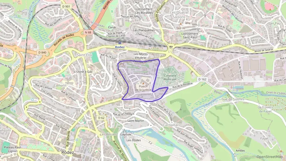 Appartement 63 m² trois pièces à vendre à Rodez