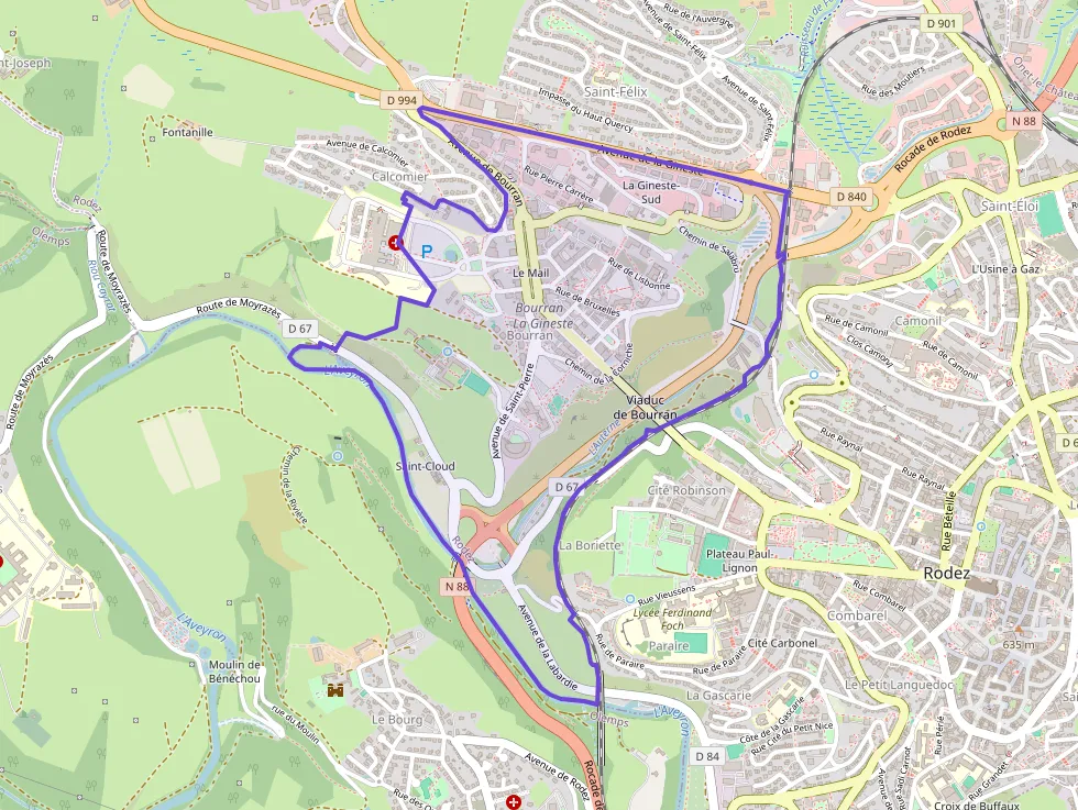 Appartement 80 m² trois pièces à vendre à Rodez
