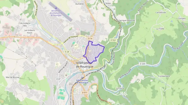 Appartement 77 m² trois pièces à vendre à Villefranche-de-Rouergue