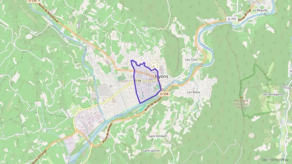 Appartement 61 m² trois pièces à vendre à Nyons