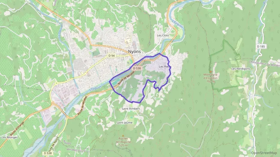 Appartement 58 m² trois pièces à vendre à Nyons