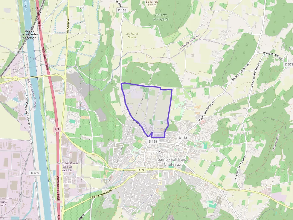 Appartement 78 m² trois pièces à vendre à Saint-Paul-Trois-Châteaux