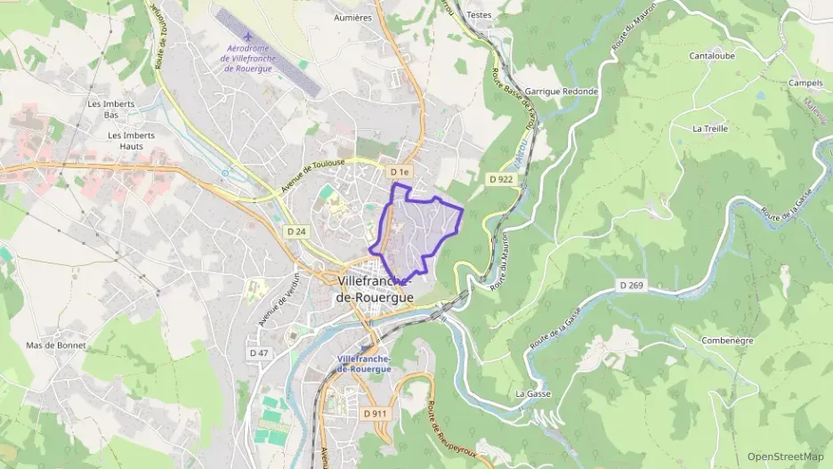 Appartement 46 m² deux pieces à vendre à Villefranche-de-Rouergue