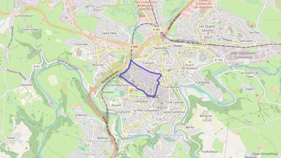 Appartement 77 m² trois pièces à vendre à Rodez