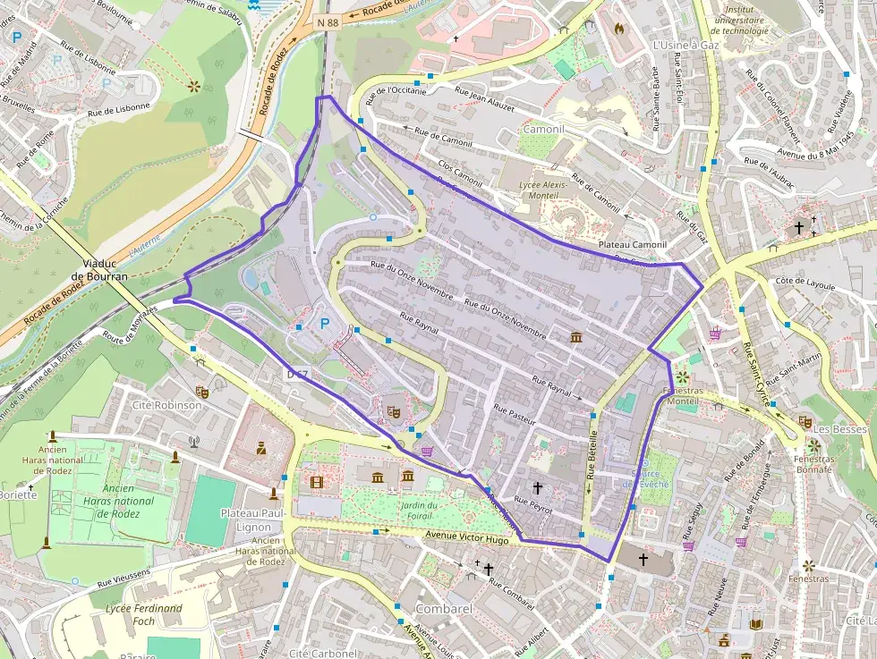 Appartement 75 m² trois pièces à vendre à Rodez