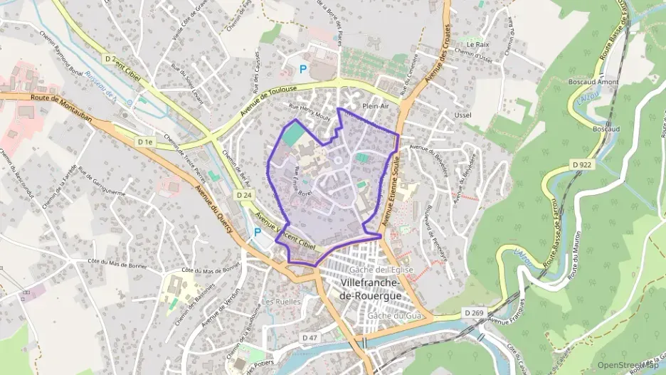 Appartement 36 m² deux pieces à vendre à Villefranche-de-Rouergue