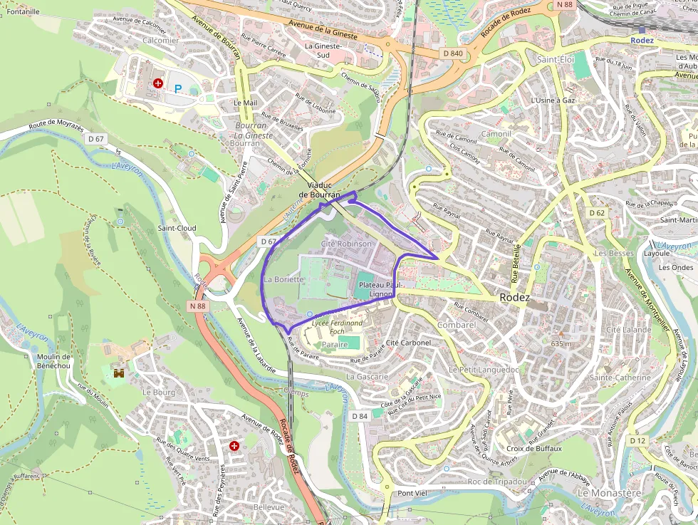 Appartement 66 m² trois pièces à vendre à Rodez