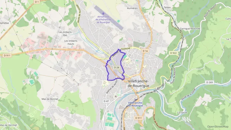 Appartement 65 m² trois pièces à vendre à Villefranche-de-Rouergue