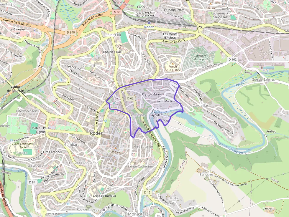 Appartement 54 m² deux pieces à vendre à Rodez