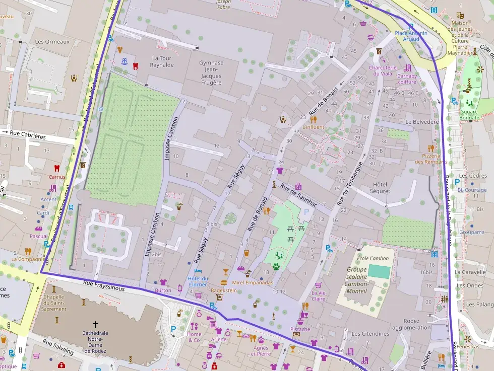 Appartement 85 m² trois pièces à vendre à Rodez