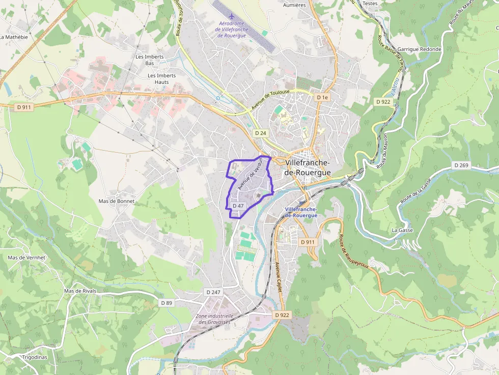 Appartement 73 m² trois pièces à vendre à Villefranche-de-Rouergue