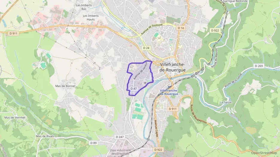 Appartement 82 m² trois pièces à vendre à Villefranche-de-Rouergue