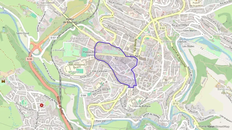 Appartement 104 m² cinq pièces à vendre à Rodez