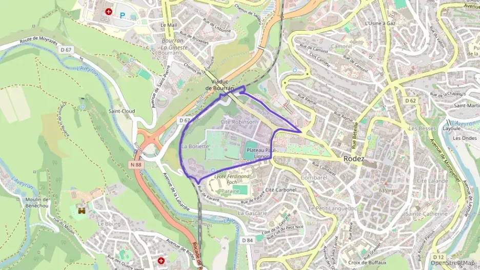 Appartement 88 m² quatre pièces à vendre à Rodez