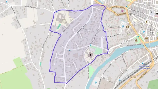 Appartement 58 m² trois pièces à vendre à Villefranche-de-Rouergue