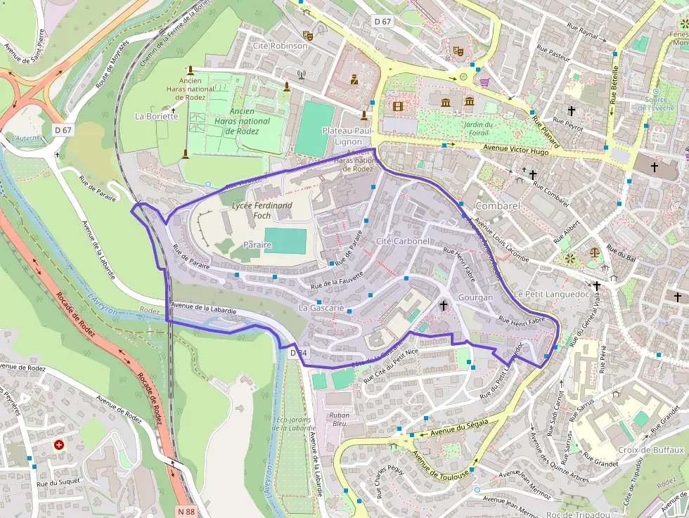 Appartement 85 m² quatre pièces à vendre à Rodez