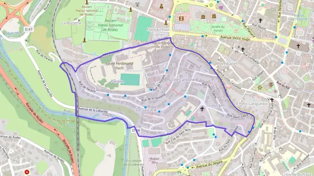 Appartement 85 m² quatre pièces à vendre à Rodez