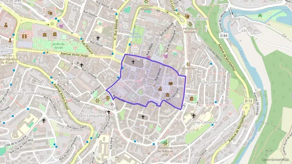 Appartement 49 m² trois pièces à vendre à Rodez