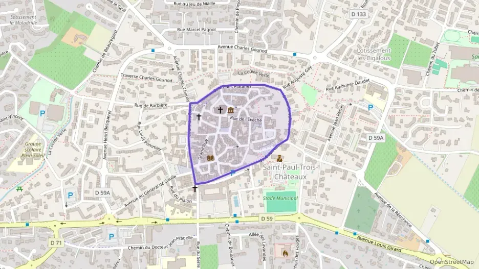 Appartement 50 m² deux pieces à vendre à Saint-Paul-Trois-Châteaux