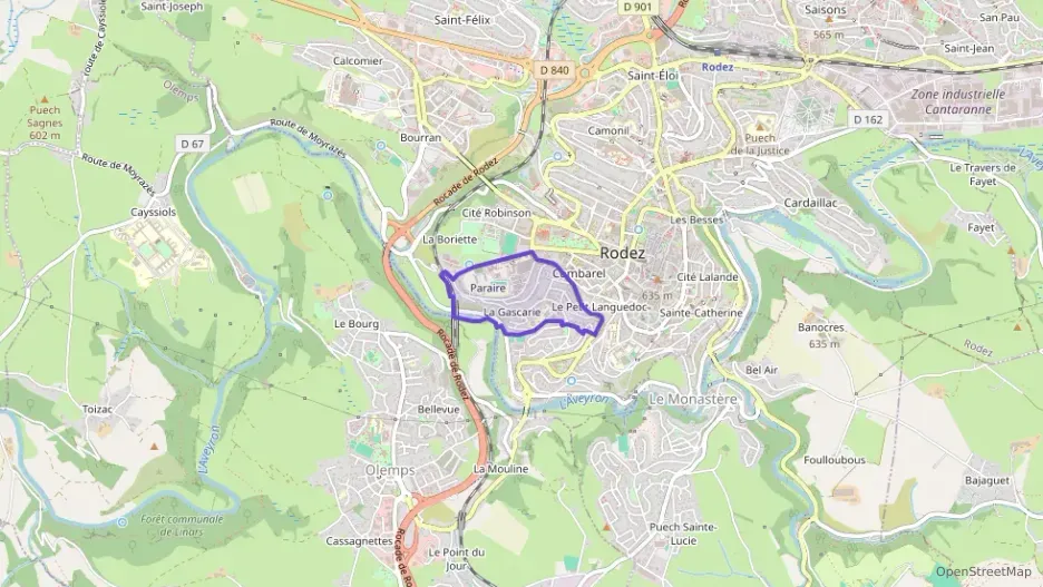 Appartement 30 m² une piece à vendre à Rodez Appartement 30 m² une piece à vendre à Rodez