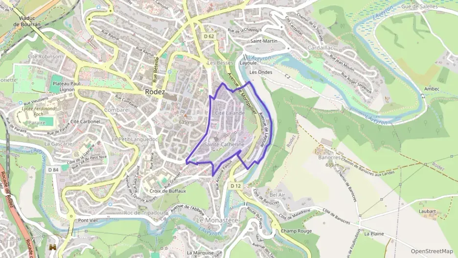 Appartement 45 m² deux pieces à vendre à Rodez