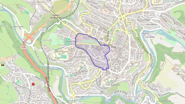 Appartement 76 m² quatre pièces à vendre à Rodez