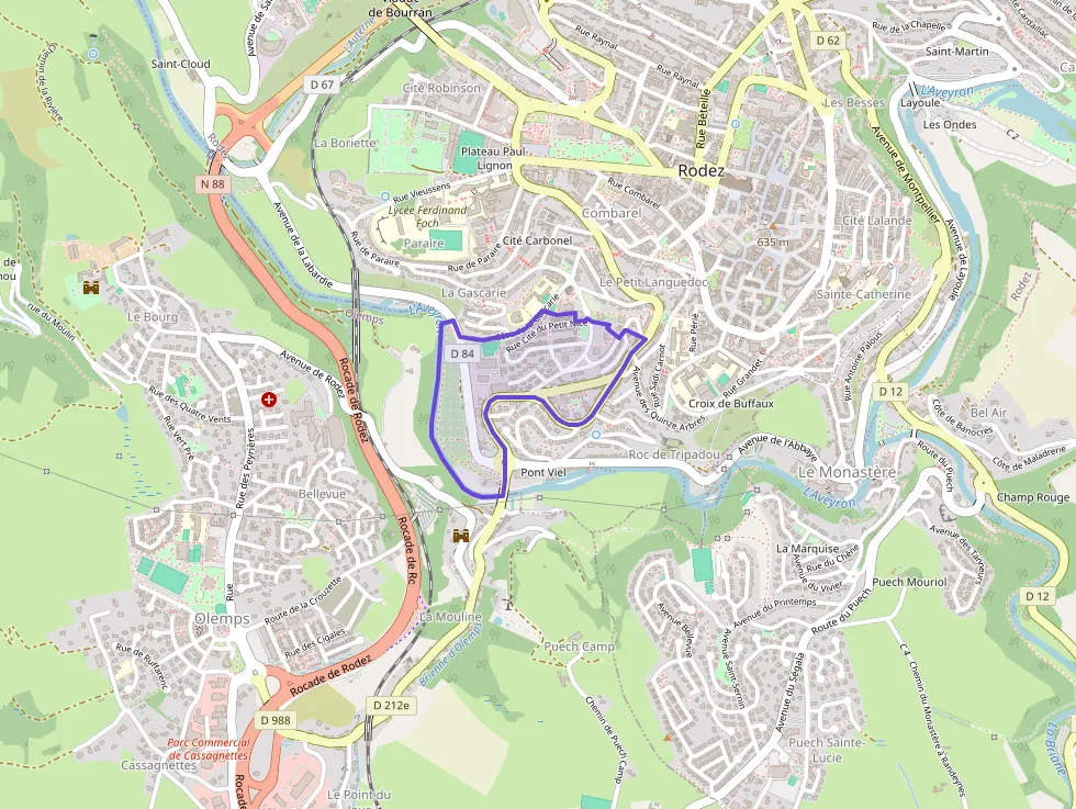 Appartement 90 m² 5 pièces à vendre à Rodez