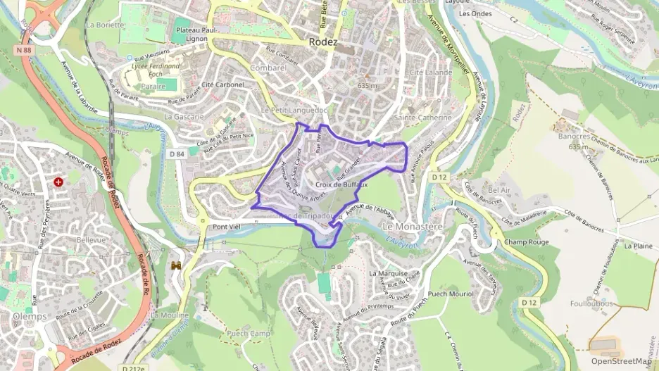 Appartement 84 m² quatre pièces à vendre à Rodez Appartement 84 m² quatre pièces à vendre à Rodez