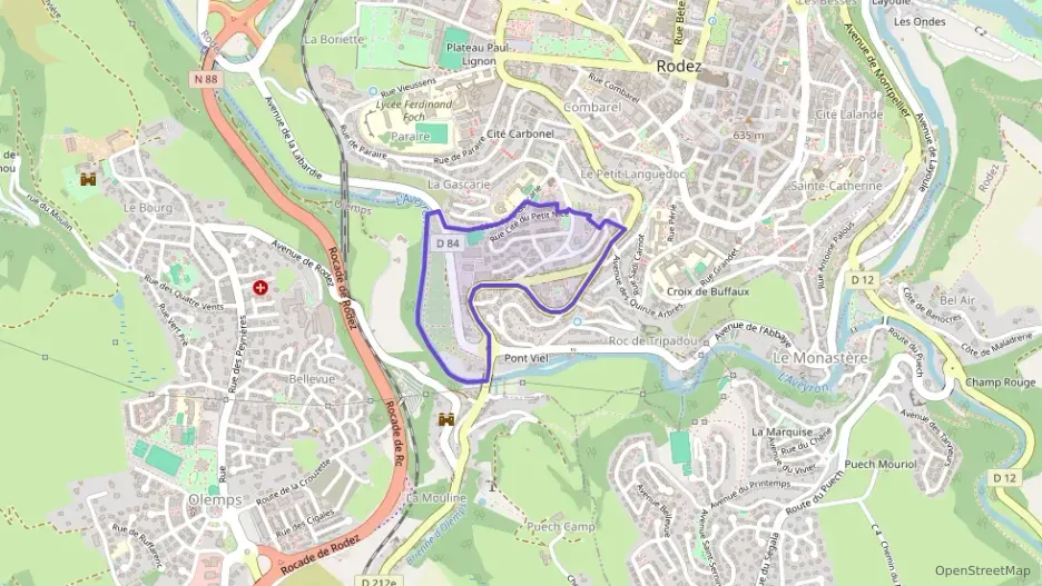 Appartement 68 m² trois pièces à vendre à Rodez Appartement 68 m² trois pièces à vendre à Rodez